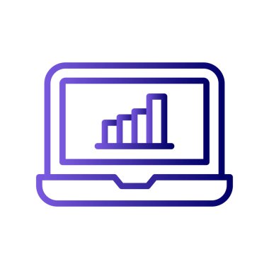 para büyüme kavramı basit simge, vektör illüstrasyonu