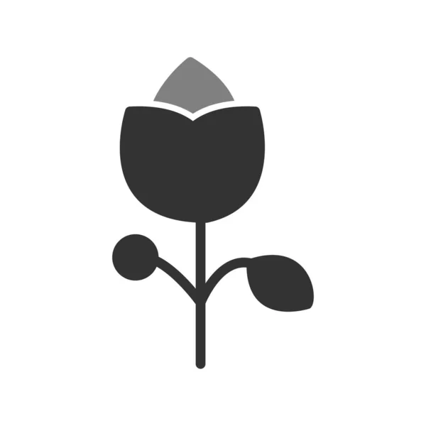 Wektor Ilustracja Ikony Kwiat — Wektor stockowy