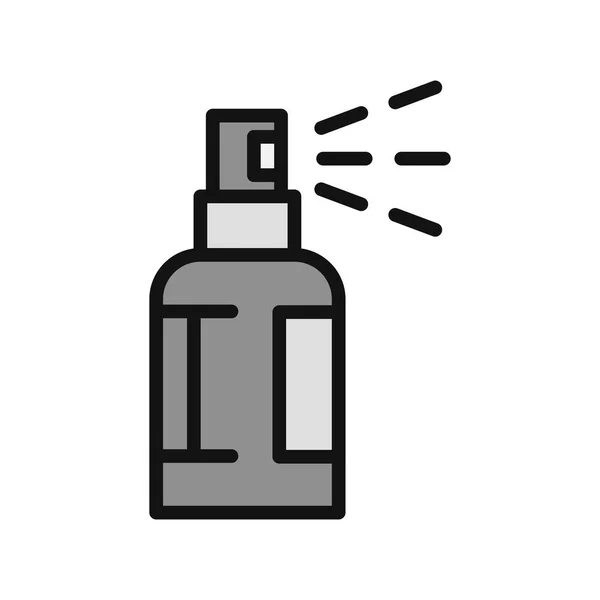 Vector Ilustración Del Icono Botella Spray — Archivo Imágenes Vectoriales