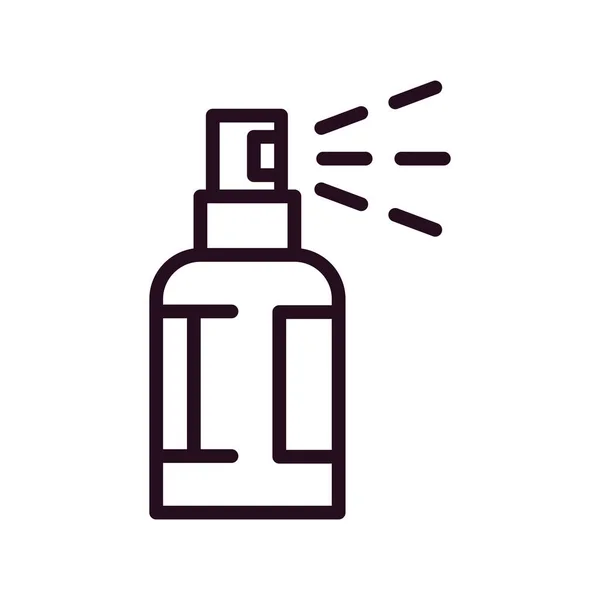 Wektor Ilustracja Ikony Butelki Spray — Wektor stockowy