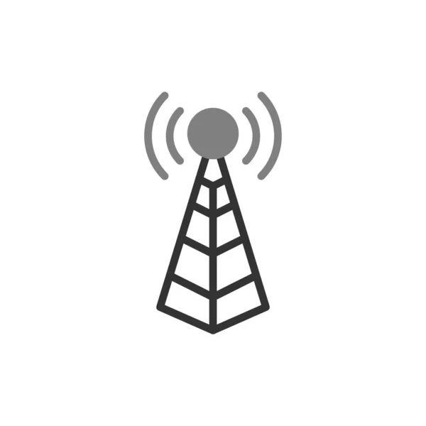 Antenna Web Icon Simple Illustration Tower — Stok Vektör