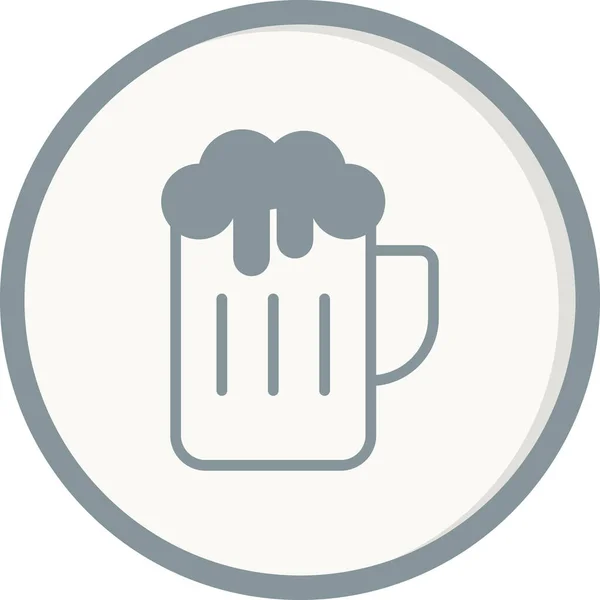 Vector Illustratie Van Bier Icoon — Stockvector