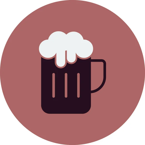 ビールのアイコンのベクトル図 — ストックベクタ