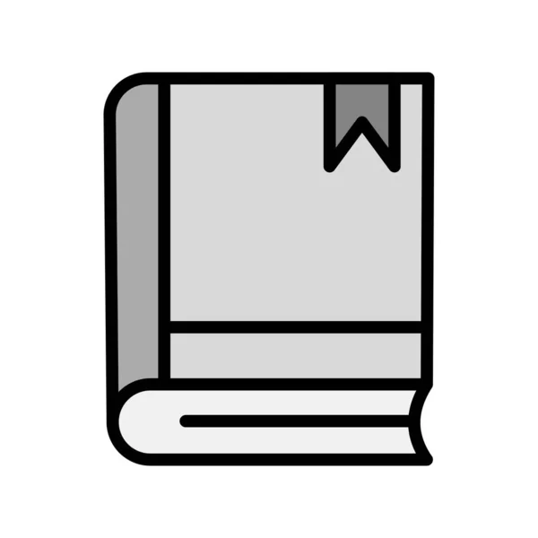 Book Icon Modern Vector Illustration Design — Stok Vektör