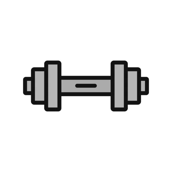 Dumbbell Vector Icon Modern Simple Design — 스톡 벡터