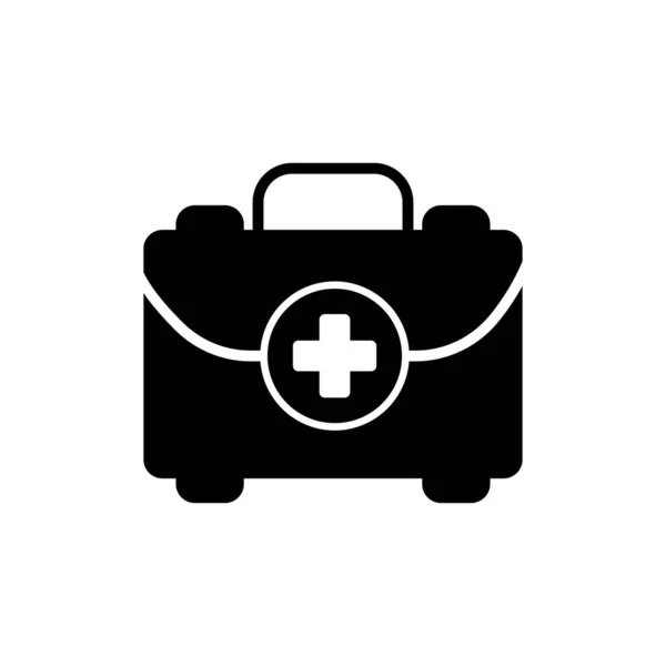 First Aid Kit Icon Vector Illustration — Stock Vector