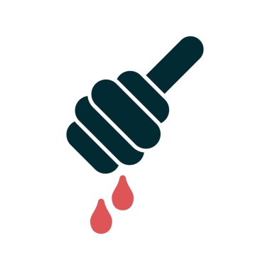 Bal Dipper vektör simgesi düz biçimli