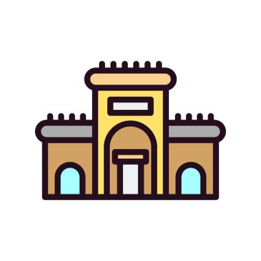 vektör illüstrasyonu, İsrail, Kudüs duvarı