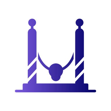 Beyaz arkaplanda izole edilmiş köprü simgesi vektörü, davul şeffaf işareti, doğrusal konsept, logo veya marka tasarımı