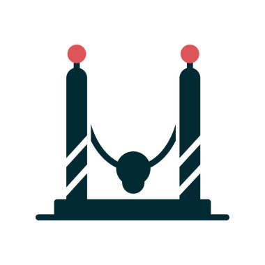 Modern b 'nin vektör illüstrasyonu eksik simgesi