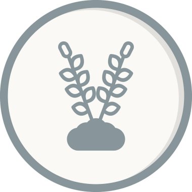 Lavanta. Web simgesi basit tasarım