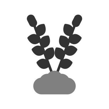 Lavanta. Web simgesi basit tasarım