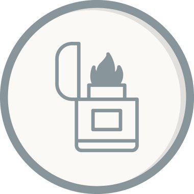 Daha hafif doğrusal simgenin vektör çizimi 