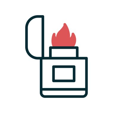 Daha hafif doğrusal simgenin vektör çizimi 