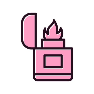 Daha hafif doğrusal simgenin vektör çizimi 