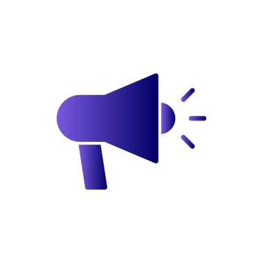 Megafon modern vektör simgesi