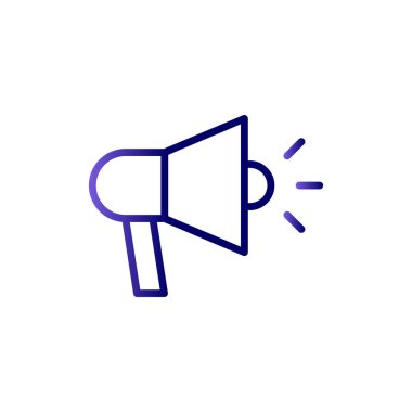 Megafon modern vektör simgesi