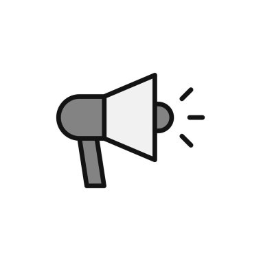 Megafon modern vektör simgesi