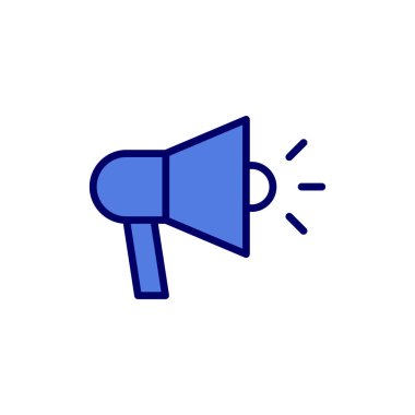 Megafon modern vektör simgesi