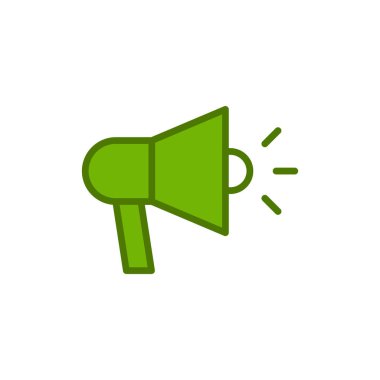 Megafon modern vektör simgesi