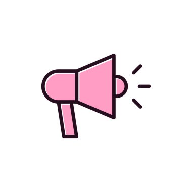 Megafon modern vektör simgesi