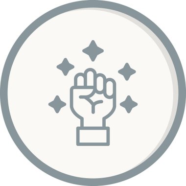 Motivasyon web simgesi, vektör