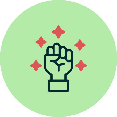 Motivasyon web simgesi, vektör
