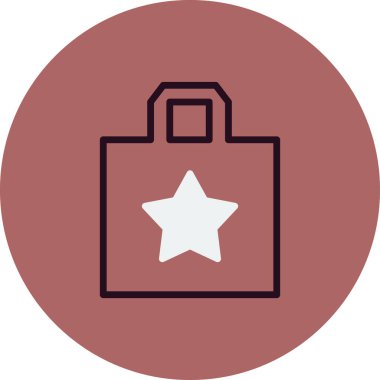 vektör çizim kağıt çanta