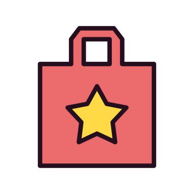 vektör çizim kağıt çanta