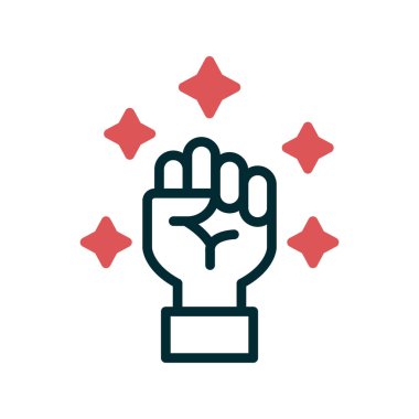 Motivasyon web simgesi, vektör