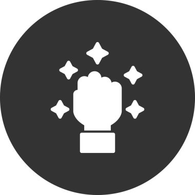 Motivasyon web simgesi, vektör