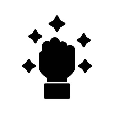 Motivasyon web simgesi, vektör