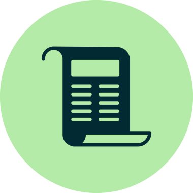 Kişisel ve ticari kullanım için gazete illüstrasyon simgesi