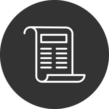 Kişisel ve ticari kullanım için gazete illüstrasyon simgesi