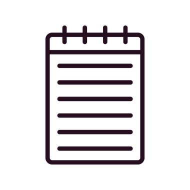 belge simgesi vektör illüstrasyonu