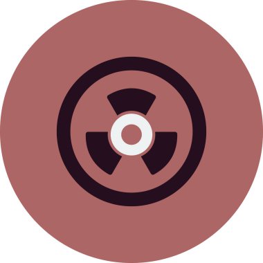 Pervane. Web simgesi basit tasarım