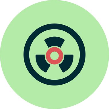 Pervane. Web simgesi basit tasarım