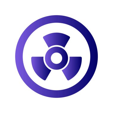 Pervane. Web simgesi basit tasarım