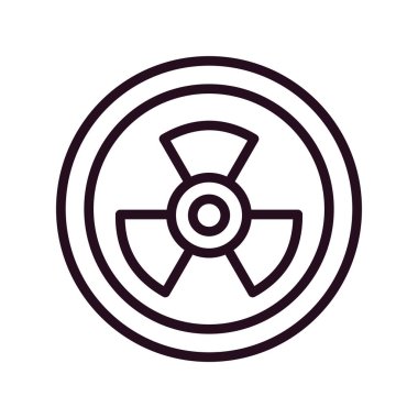 Pervane. Web simgesi basit tasarım