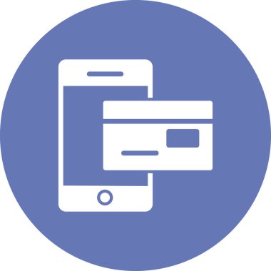 çevrimiçi ödeme vektörü simgesi