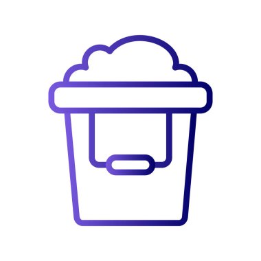 kum kova kutsal kişilerin resmi, vektör çizim