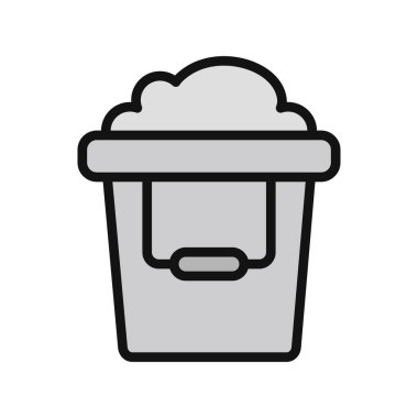 kum kova kutsal kişilerin resmi, vektör çizim