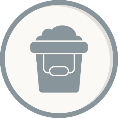 kum kova kutsal kişilerin resmi, vektör çizim