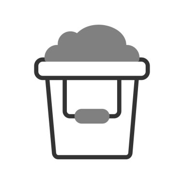 kum kova kutsal kişilerin resmi, vektör çizim