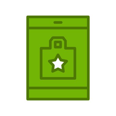 SEO modern simgesi, Çevrimiçi Alışveriş kavramının vektör illüstrasyonu 