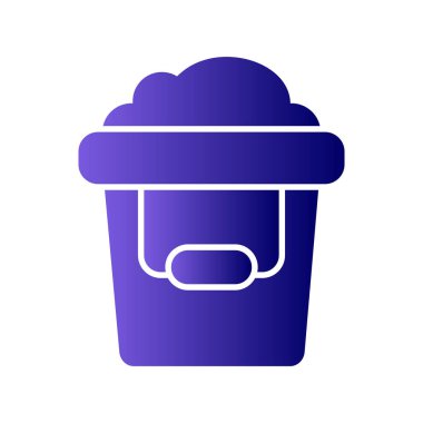 kum kova kutsal kişilerin resmi, vektör çizim