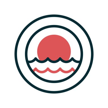 Lomboz. Web simgesi basit illüstrasyon 