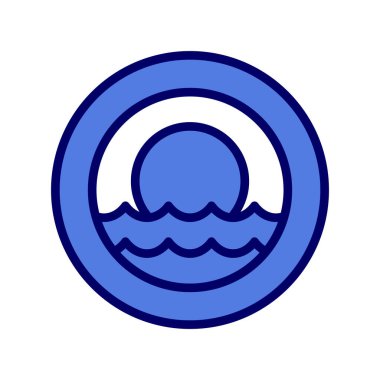 Lomboz. Web simgesi basit illüstrasyon 