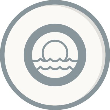 Lomboz. Web simgesi basit illüstrasyon 