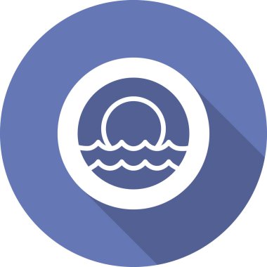 Lomboz. Web simgesi basit illüstrasyon 